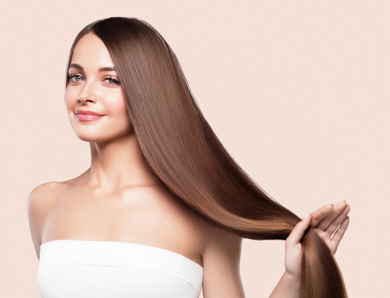 How Proper Hair Brushing Can Promote Hair Growth - Smooth long hair woman